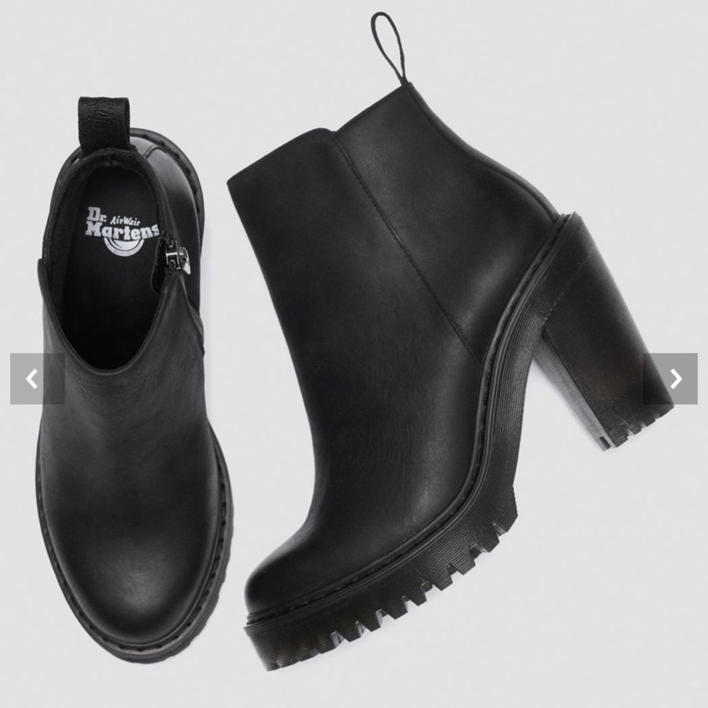 Magdalena black ankle boots